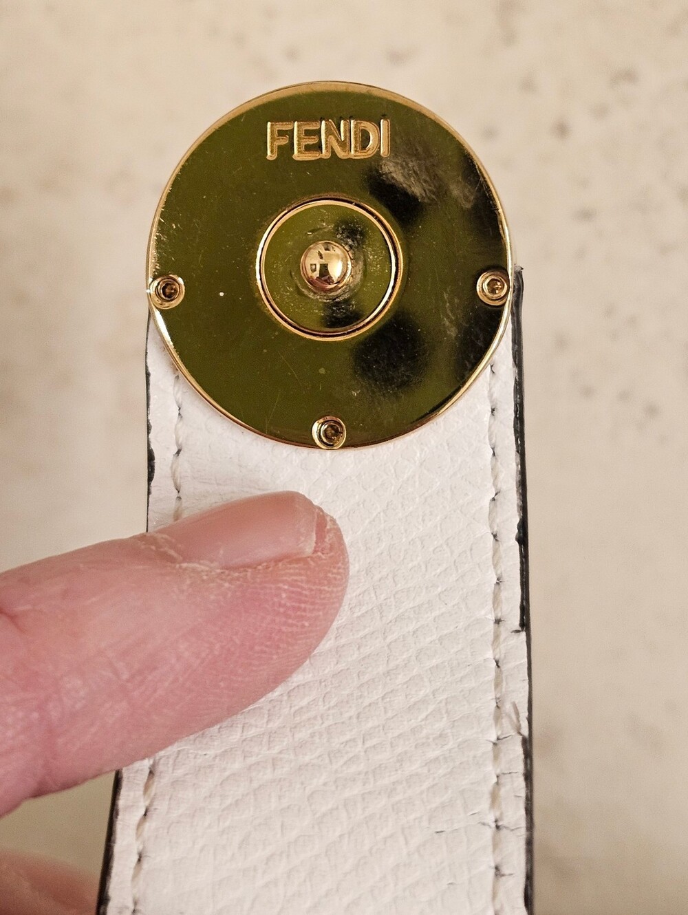 FENDI Embossed FF Logo Accordion Card Holder NWOT - Picture 12 of 13